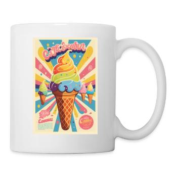 icecream style - Mug blanc - blanc - Droite