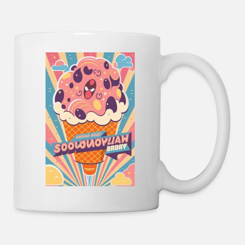 icecream style - Mug - white