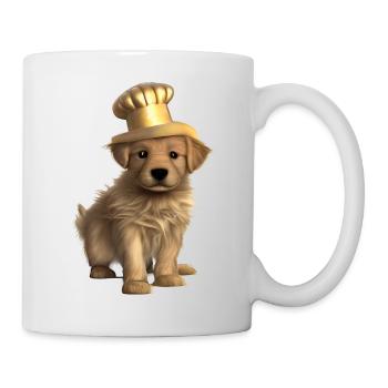 Golden Retriever Cuisine chiot Chiens Gastronom - Mug blanc - blanc - Droite