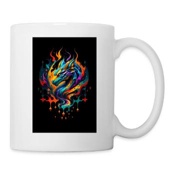 Cerf-volant - Mug blanc - blanc - Droite