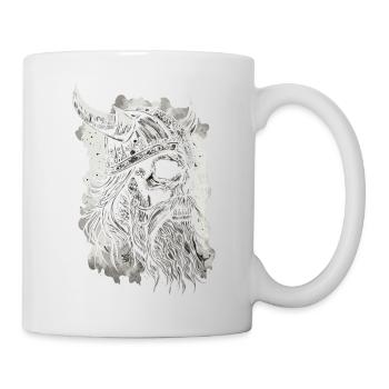 Wikinger Krieger Walhalla Nordischer Krieger - Tasse - Weiß - Rechts