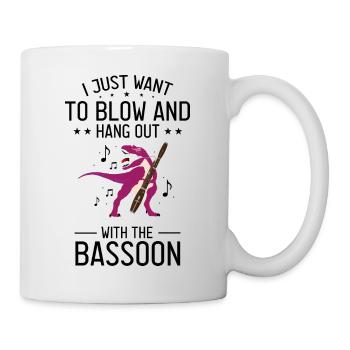 Fagottrohr für Fagottist und Fagottorchester - Tasse - Weiß - Rechts