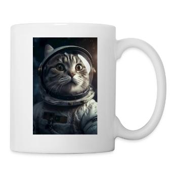 Cat Astronaut Gift - Mug - white - Right
