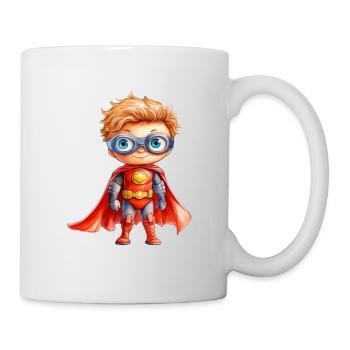 Super-héros Aquarelles Héros d’enfance - Mug blanc - blanc - Droite