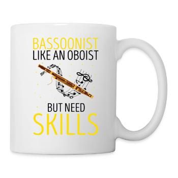 Orchestre et instrument à vent - Mug blanc - blanc - Droite