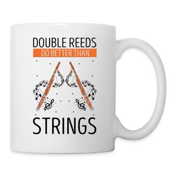 Bassoon Wind Instrument Design for Bassoonist - Mug - white - Right