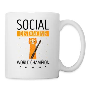 Bassoonist for bassoon orchestra and bassoonist - Mug - white - Right