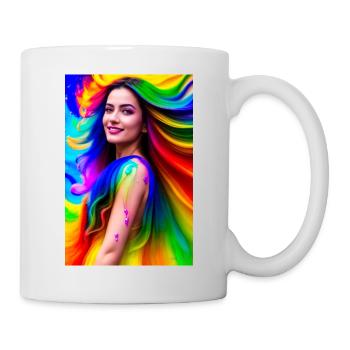 Neon Beauty 7 - Mug - white - Right