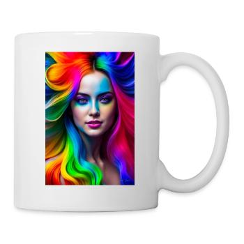 Neon Beauty 3 - Mug - white - Right