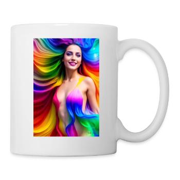 Neon Beauty 9 - Mug - white - Right