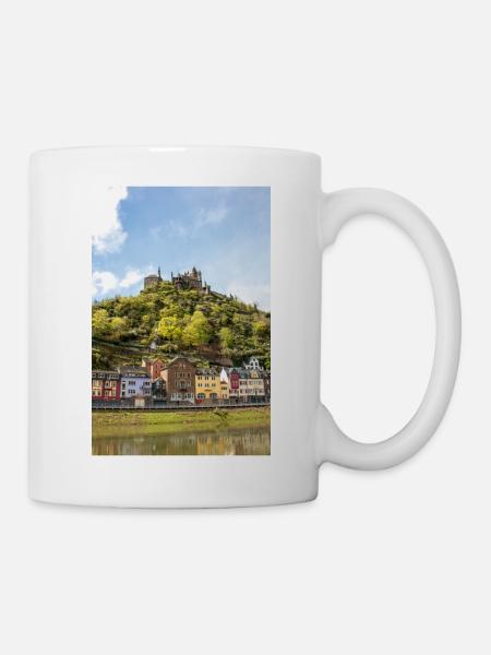 Reichsburg Cochem Rheinland - Tasse - Weiß