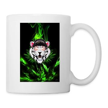 TIGER POSTER - Tasse - Weiß - Rechts