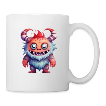 Oni Watercolor Drawing - Mug - white - Right