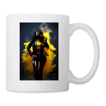 Yellow Beauty 1 - Mug - white - Right