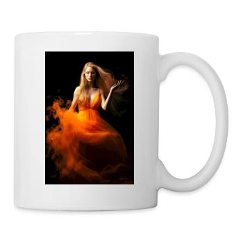 Orange Beauty 4 - Mug - white - Right