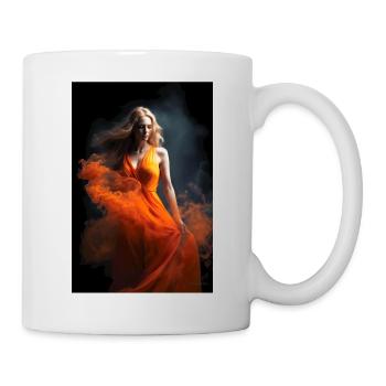 Orange Beauty 3 - Mug - white - Right