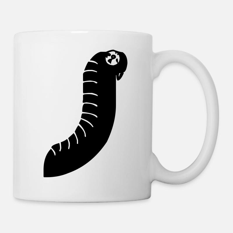 Monster Buchstabe J - Tasse - Weiß