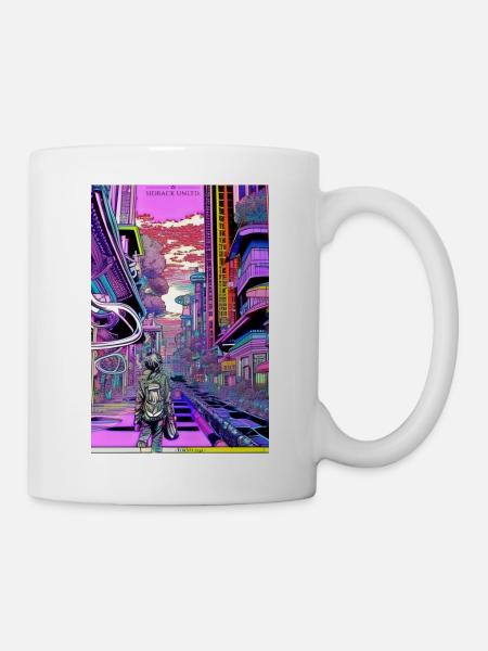 sidback unltd - Neo Tokyo 2245 - Mug blanc - blanc