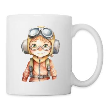 Pilot Watercolor Drawing - Mug - white - Right