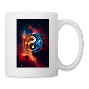 Yin Yang 1 - Tasse - Weiß - Rechts