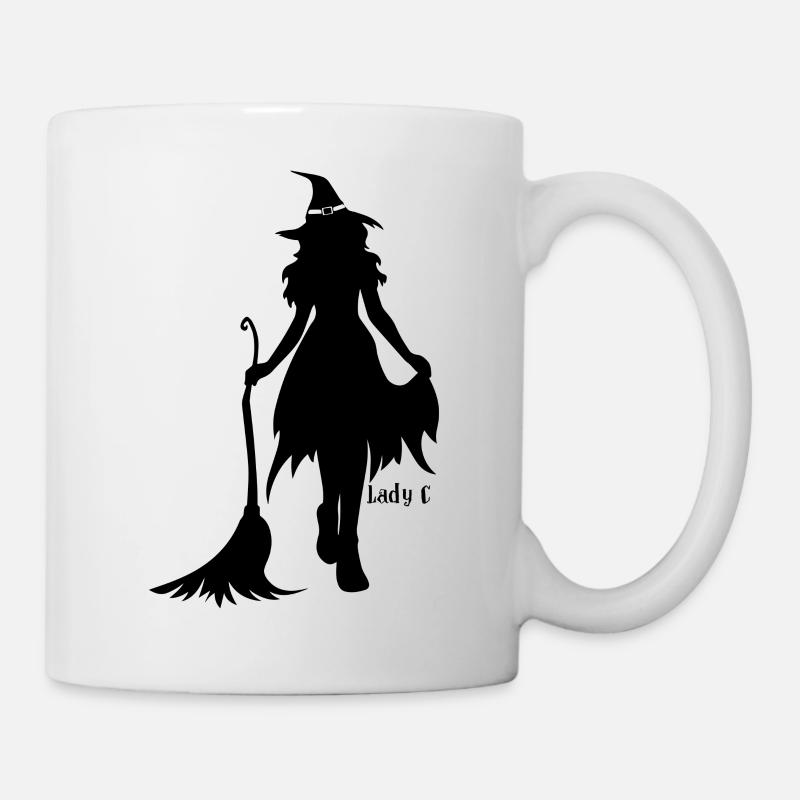 lady - Tasse - Weiß