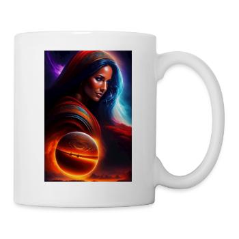 جمالكي غير كوني - Mug blanc - blanc - Droite