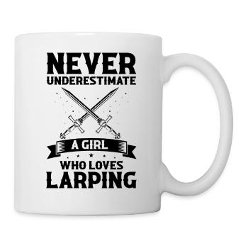 Live-action role-playing game for NPC and RPG role-playing game - Mug - white - Right