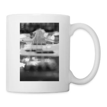 Gitarre - Tasse - Weiß - Rechts