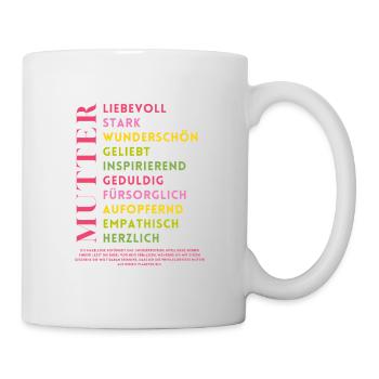 Tolle Mutter von Geschwistern - Muttertag - Tasse - Weiß - Rechts