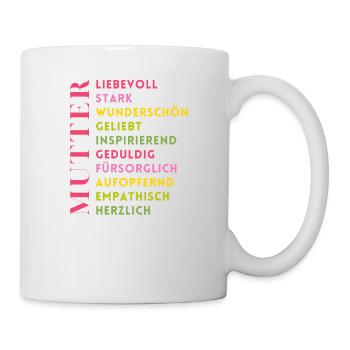 Tolle Mutter von Geschwistern - Muttertag - Tasse - Weiß - Rechts