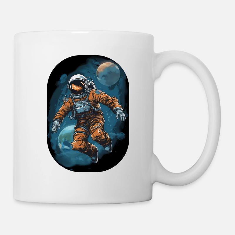 Space Man - Mug - white