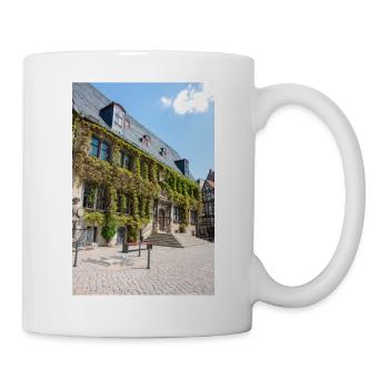 Rathaus Quedlinburg Sachsen-Anhalt - Tasse - Weiß - Rechts