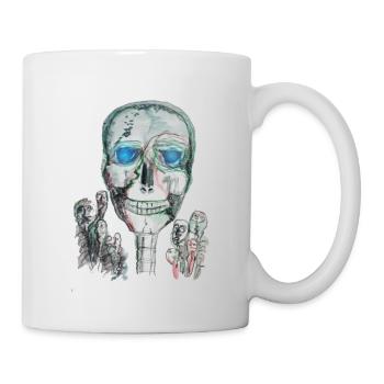 halloween grusel - Tasse - Weiß - Rechts