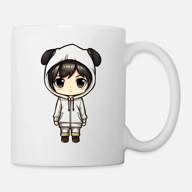 Manga Japon Dessin - Mug blanc - blanc