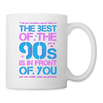 90s 90s nineties best of 90s - Mug - white - Right