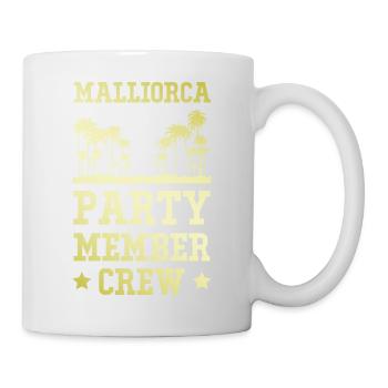 Mallorca Party Crew - Tasse - Weiß - Rechts