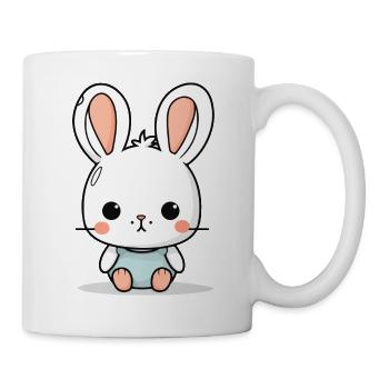 Zak the White Rabbit - Mug - white - Right