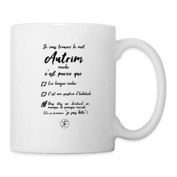 autrim - Mug blanc - blanc - Droite