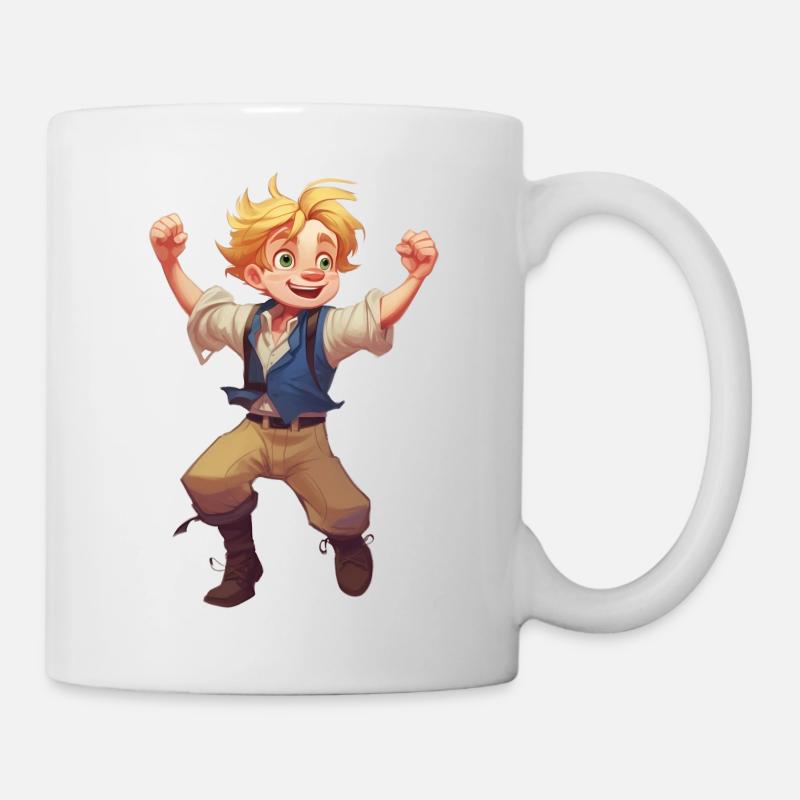 Happy Boy est fier - Mug blanc - blanc