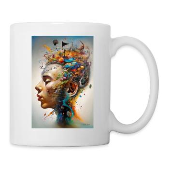 In love with music - Mug - white - Right