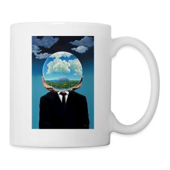 Wir haben es in der Hand - Tasse - Weiß - Rechts