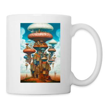 Mushroom City - Mug - white - Right