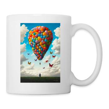 Ballooning - Mug - white - Right