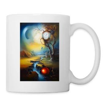 The clock is ticking - Mug - white - Right