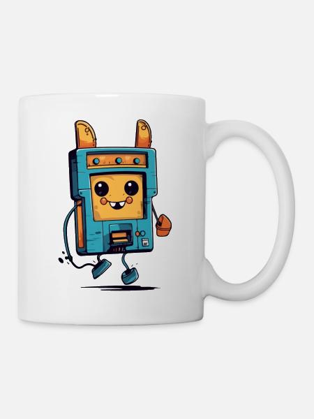 Jim der Walkman - Tasse - Weiß