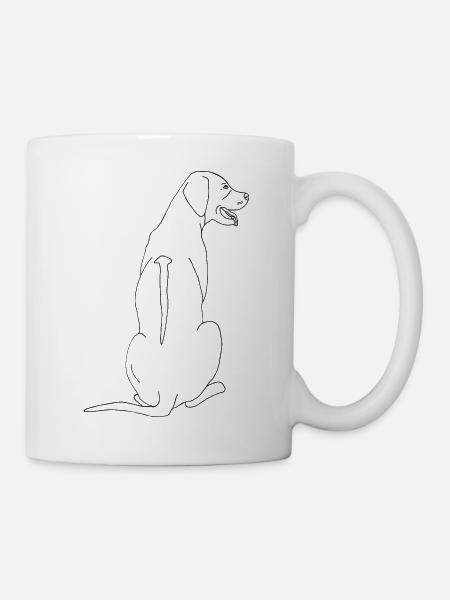 Rhodesian Ridgeback - Tasse - Weiß