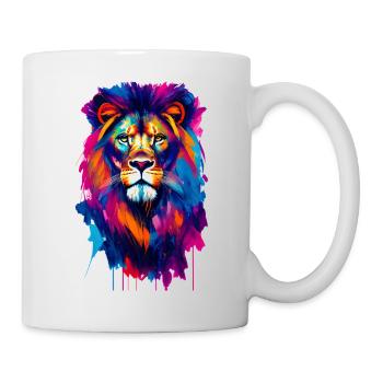 Lion #1 - Mug blanc - blanc - Droite