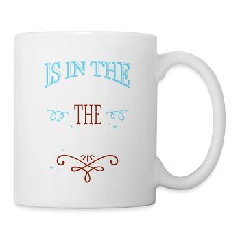 funny sayings gift global peace flower power - Mug - white - Right