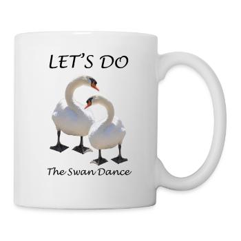 Cygne - Mug blanc - blanc - Droite