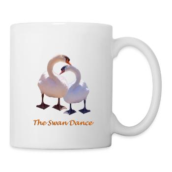 cygne - Mug blanc - blanc - Droite